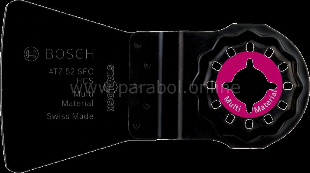Bosch - Starlock - ATZ 52 SFC - HCS Yumuşak Silikon ve Boya Artıkları İçin Esnek Raspa Bıçağı 1'li 2608661647