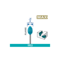 DREMEL MAX  GÜÇLÜ OYMA UCU ALEV UÇLU 9,5 MM (9953)