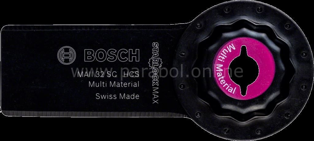 Bosch - Starlock Max - MAII 32 SC - HCS Üniversal Derz ve Macun Kesici Testere Bıçağı (Japon Bıcagı) 1'li 2608662583