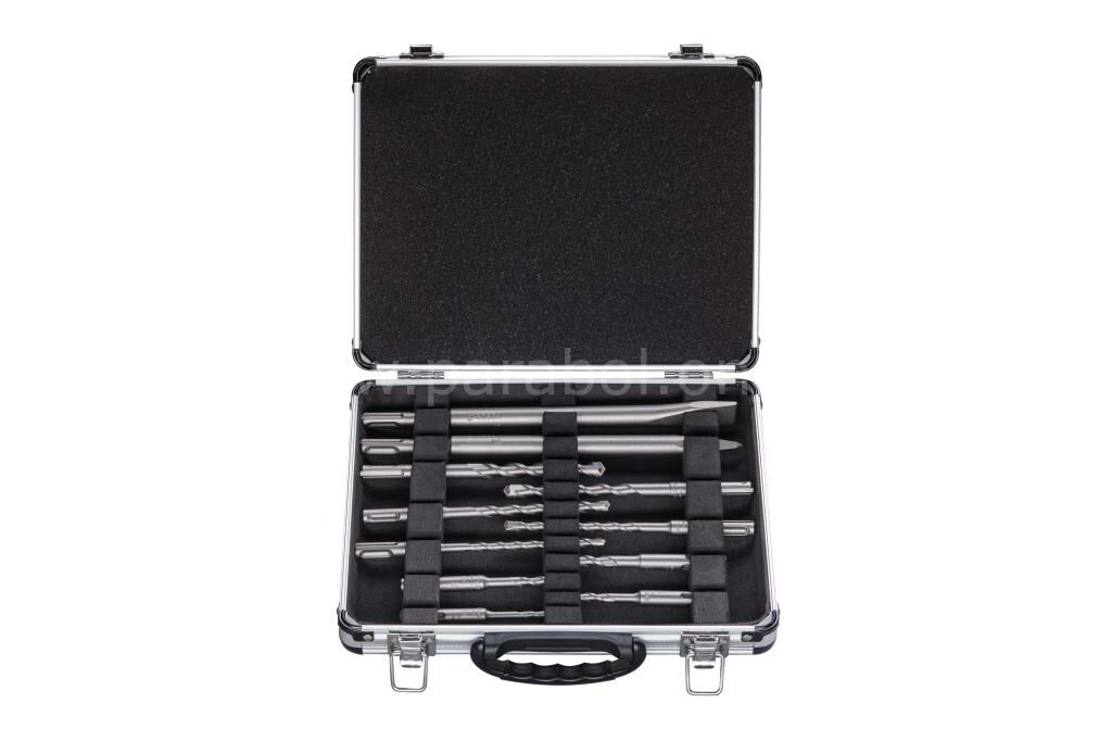 Bosch 11 Parça Çantalı SDS-Plus Kırıcı Delici Ucu ve Keski Seti 2608578765