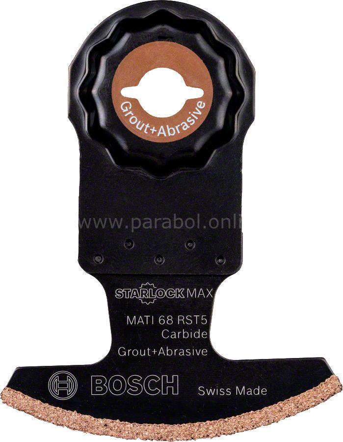 Bosch - Starlock Max - MATI 68 RST5 - Carbide RIFF Zımpara Uçlu Segman Testere Bıçağı 50 Kum Kalınlığı 1'li 2608662578