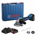 Bosch Professional GWS 18V-8 4 Ah Çift Akülü Taşlama Makinesi - 06019N9020