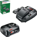 Bosch Starter set 18 V (2 x 2.5Ah Akü  + AL 1830 CV)  Çift Akü ve Şarj Cihazı