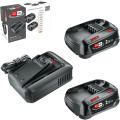 Bosch PBA 18 Volt Başlangıç Seti (2x2,5 Ah + AL 18V-44)