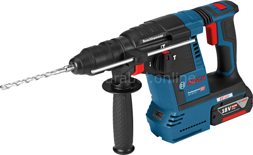 Bosch Professional GBH 18V-26 F 6 Ah Çift Akülü Kırıcı/Delici-Çanta 0611910003