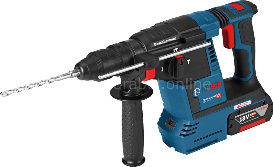 Bosch Professional GBH 18V-26 F 6 Ah Çift Akülü Kırıcı/Delici-Çanta 0611910003