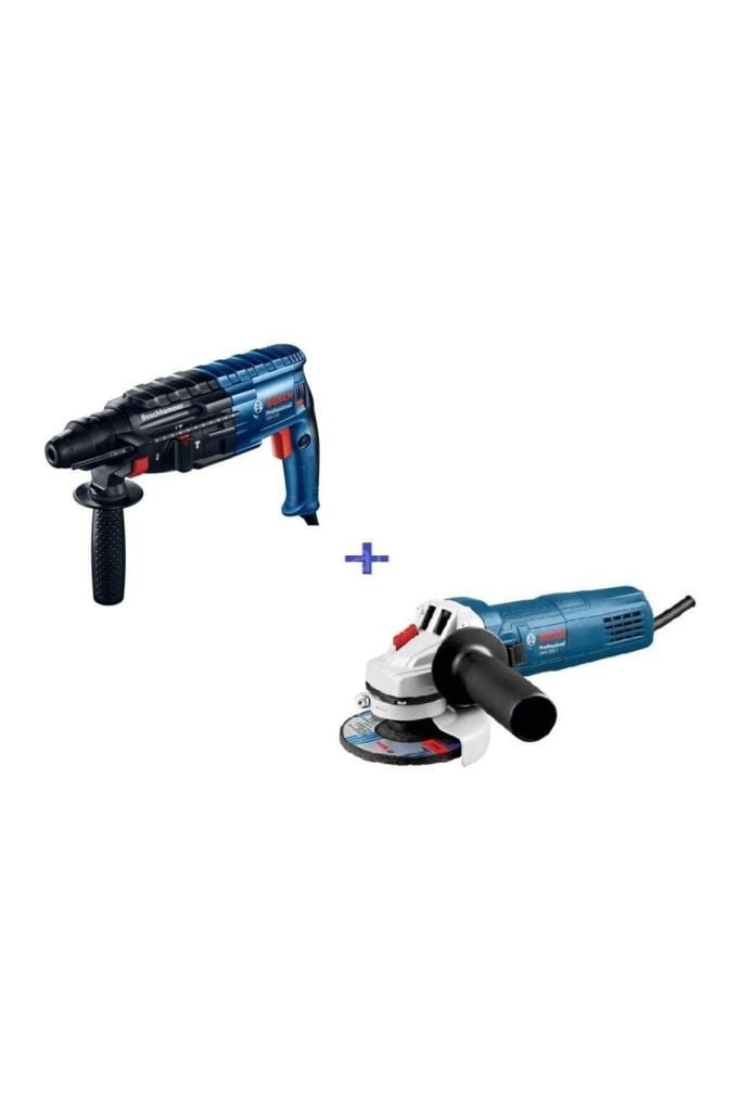 Bosch GBH 240 Kırıcı Delici + GWS 750-125 S Taşlama Elektrikli El Aleti Seti