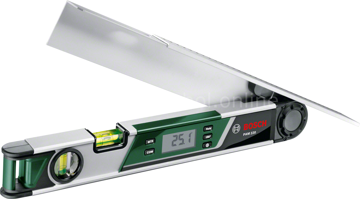 Bosch PAM 220 Dijital Açı Ölçer 0603676000