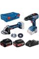 Bosch Gws 18V-8 + Gsr 18v-50 (1x2.0;1x5.0ah)  Akülü Avuç Taşlama - Delme/vidalama Makinesi