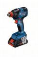 Bosch GSR 18V-50 Akülü Vidalama + GDX 18V-200 Akülü Somun Sıkma + 2x4.0Ah Akü + Akü Şarjı + L-Boxx Set 06019J2220