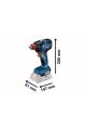 Bosch GSR 18V-50 Akülü Vidalama + GDX 18V-200 Akülü Somun Sıkma + 2x4.0Ah Akü + Akü Şarjı + L-Boxx Set 06019J2220