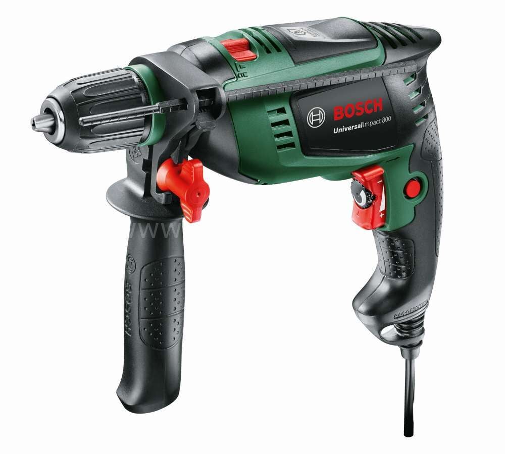 Bosch UniversalImpact 800 Darbeli Matkap Makinesi + 19 Parça Set 0603131107