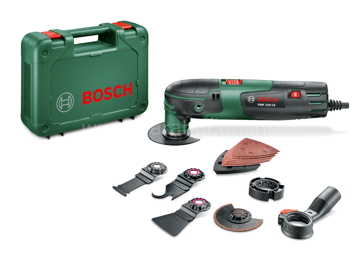Bosch PMF 220 CE MULTI SET Çok Fonksiyonlu Alet 0603102001