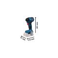 Bosch Professional Gdr 18V-220 C 2X4.0AH Çift Akülü Darbeli Somun Sıkma Makinesi