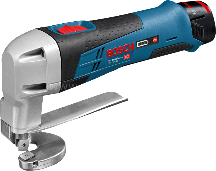 Bosch Professional GSC 12V-13 2 Ah Çift Akülü Sac Kesme Makinesi - L-boxx Çantalı 0601926108