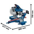 Bosc Profesyonel Gcm 340-305 D 1800 W Gönye Kesme Makinesi  0601B60000