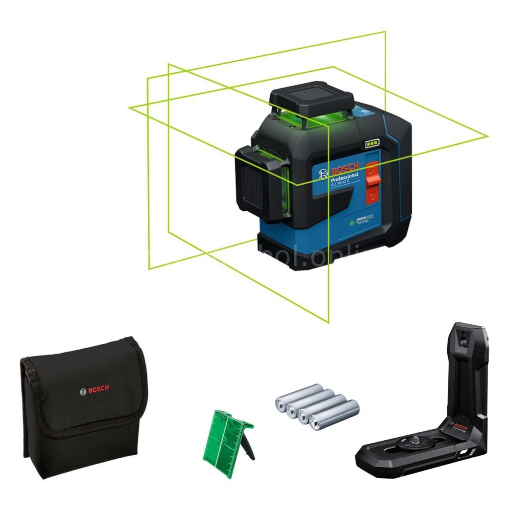 Bosch Profesyonel GLL 80-33 G Çizgi Lazer Pilli 0601065500