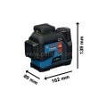 Bosch Profesyonel GLL 12V-100-33 Cg Çizgi Lazer  Pil 0601065400