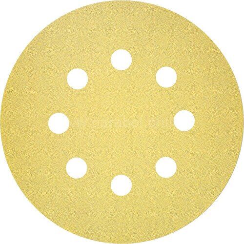 Bosch C450 125MM 120KUM 8 Delikli Zımpara 50LI - 2608621743