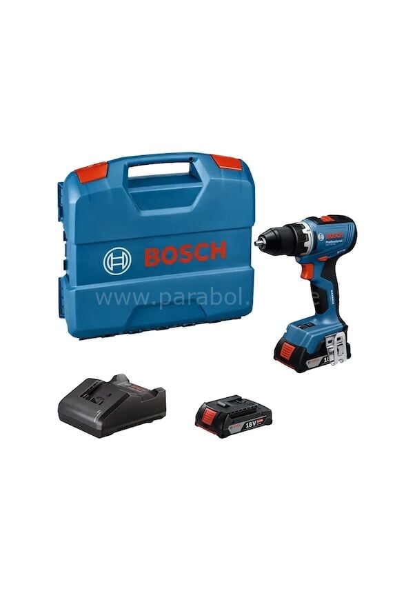 Bosch Profesyonel GSR 18V-65 Çift Akülü 5 Ah Darbesiz Delme Vidalama Makinesi 06019N3003