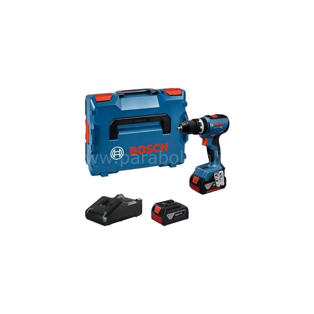 Bosch Profesyonel GSB 18V-65 5 Ah Çift Akülü Darbeli Matkap Vidalama 06019N3103