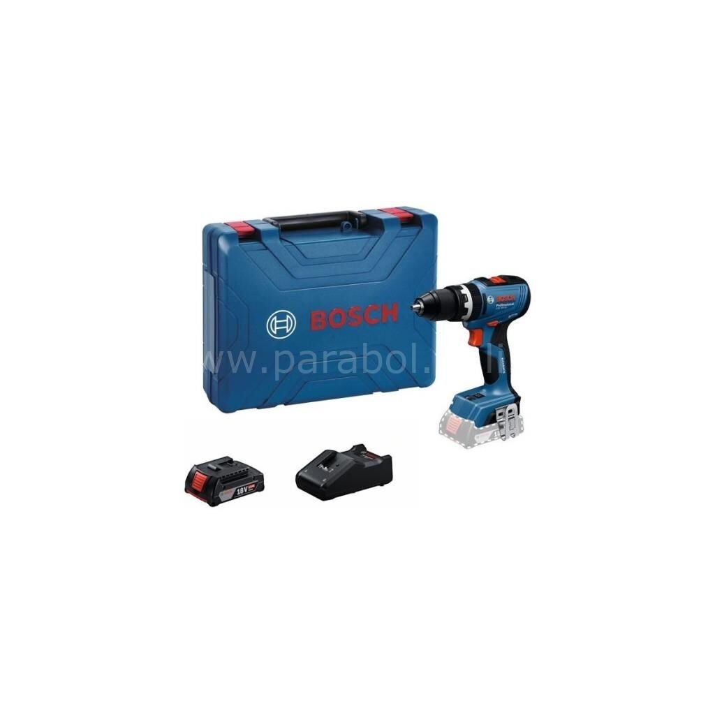 Bosch Profesyonel GSB 18V-65  2 Ah Tek Akülü Darbeli Matkap Vidalama