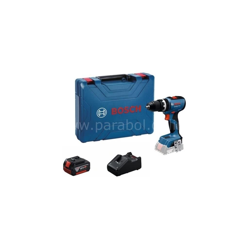 Bosch Profesyonel GSB 18V-65  5 Ah Tek Akülü Darbeli Matkap Vidalama
