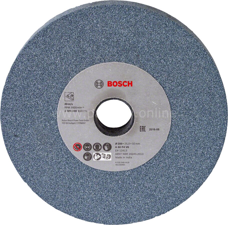 Bosch - 200*25*32 mm GSM 200/D çin 60 Kum Taşlama Taşı 2608600112