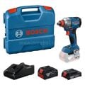 Bosch Profesyonel GDX 18V-285  2x2 Ah Çift Akülü Darbeli Somun Sıkma - 06019N2122