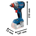 Bosch Profesyonel GDX 18V-285 Çift Akülü 5 Ah Darbeli Somun Sıkma