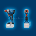 Bosch Profesyonel GDX 18V-285 Çift Akülü 4 Ah Darbeli Somun Sıkma
