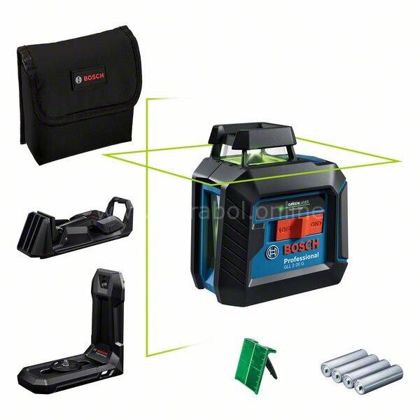 Bosch GLL 2-20 G + LB10+DK10 Lazer Hizalama 0601065000