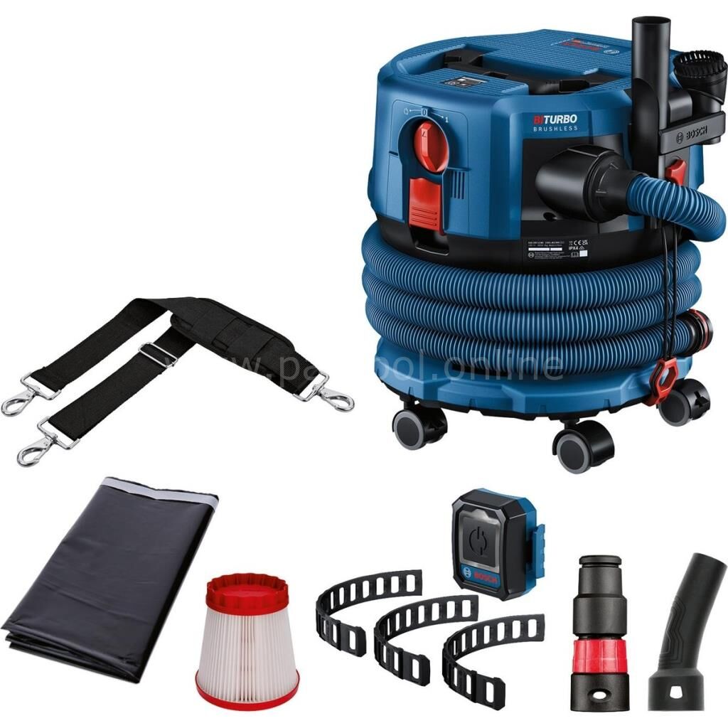 Bosch Profesyonel GAS 18V-12 MC Akülü Süpürge Solo (Akü ve Şarj Cihazı Yoktur) 06019K2000