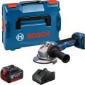 Bosch Profesyonel GWS 18V-11 S Tek Akülü 5 Ah Devir Ayarlı Taşlama 06019N4003