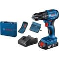 Bosch Professional GSB 185-Li 2.0 Ah Tek Akülü Kömürsüz Motor Darbeli Matkap + 23 Parça Aksesuar Set - 06019K3102