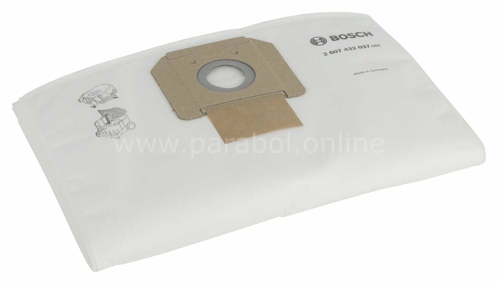 Bosch - Elektrikli Süpürgeler İçin Yün Filtre Torbası (GAS 35 MAFC için uygun) 2607432037