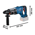 Bosch Professional  GBH 18V-28 D Akülü SDS Plus Kırıcı-Delici (Solo-Aküsüz) 0611919003