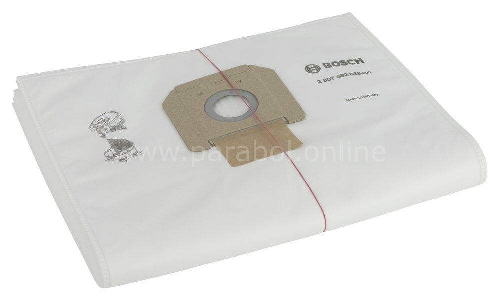 Bosch - Elektrikli Süpürgeler İçin Yün Filtre Torbası (GAS 55 MAFC için uygun) 2607432038