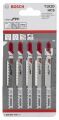 Bosch - Temiz Kesim Serisi Polipropilen İçin T 102 D Dekupaj Testeresi Bıçağı - 5'Li Paket 2608667444