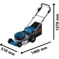 Bosch Profsyonel Gra 18V 2-46 Akülü Çim Biçme Makinesi (Akü Hariç) 06008C8000