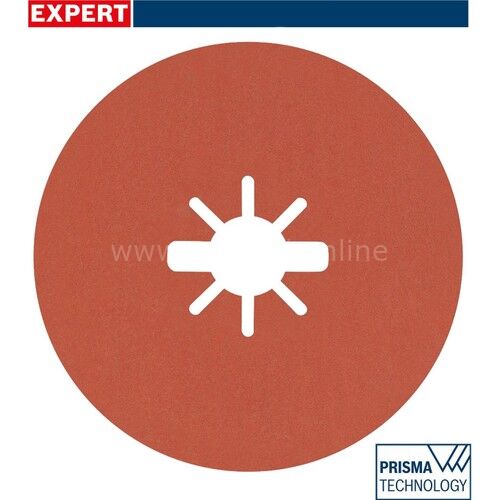 Bosch R782 Expert 125MM 120 Kum Inox Disk Zımpara 25'li 2608621827