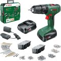 Bosch Easyımpact 18V-40 1.5AH Çift Akü Darbeli Delme/vidalama + 241 Parça Aksesuar Seti