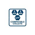 Bosch Professional GKF 18V-8 Akülü Dik Freze (Solo-Aküsüz) 06016C2001