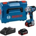 Bosch GDS 18V-450 PC Çift Akülü 4 Ah Darbeli Somun Sıkma Makinesi