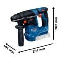 Bosch Professional GBH 18V-18 Akülü Kırıcı Delici (Solo-Aküsüz) 0611927000