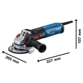 Bosch Professional GWS 17-125 S Devir Ayarlı Taşlama 1700 W 06017D0300
