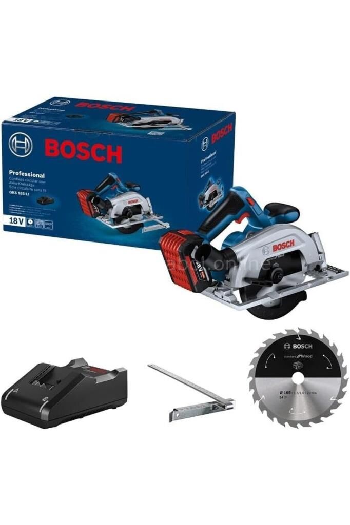 Bosch Professional Gks 185-LI Akülü Daire Testere 1X5A 06016C1223