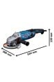 Bosch Professional GWS 30-180 B 2800 W Büyük Taşlama Makinesi 06018G0000