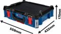 Bosch Professional L-BOXX Taşıma Çantası ve Mobilite Seti (3 Parça / L-BOXX 102 - 136 - 238) - 1600A037DY