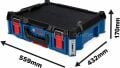Bosch Professional L-BOXX Taşıma Çantası ve Mobilite Seti (3 Parça / L-BOXX 102 - 136 - 238) - 1600A037DY